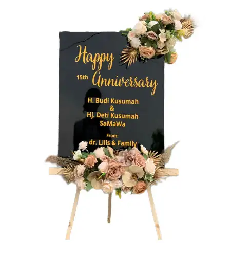 Papan Bunga Akrilik Denanyar